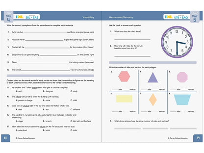 Summer Bridge Activities Workbook - Gr. 3-4 - US 1128