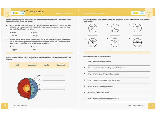 Summer Bridge Activities Workbook - Gr. 6-7 - US 1306