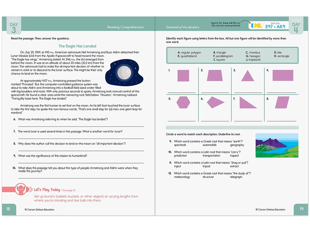 Summer Bridge Activities Workbook - Gr. 5-6 - US 1027
