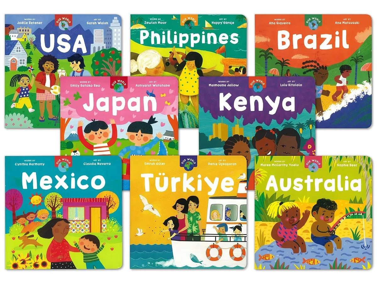 Our Wonderful World! Board Book Collection - US 2929