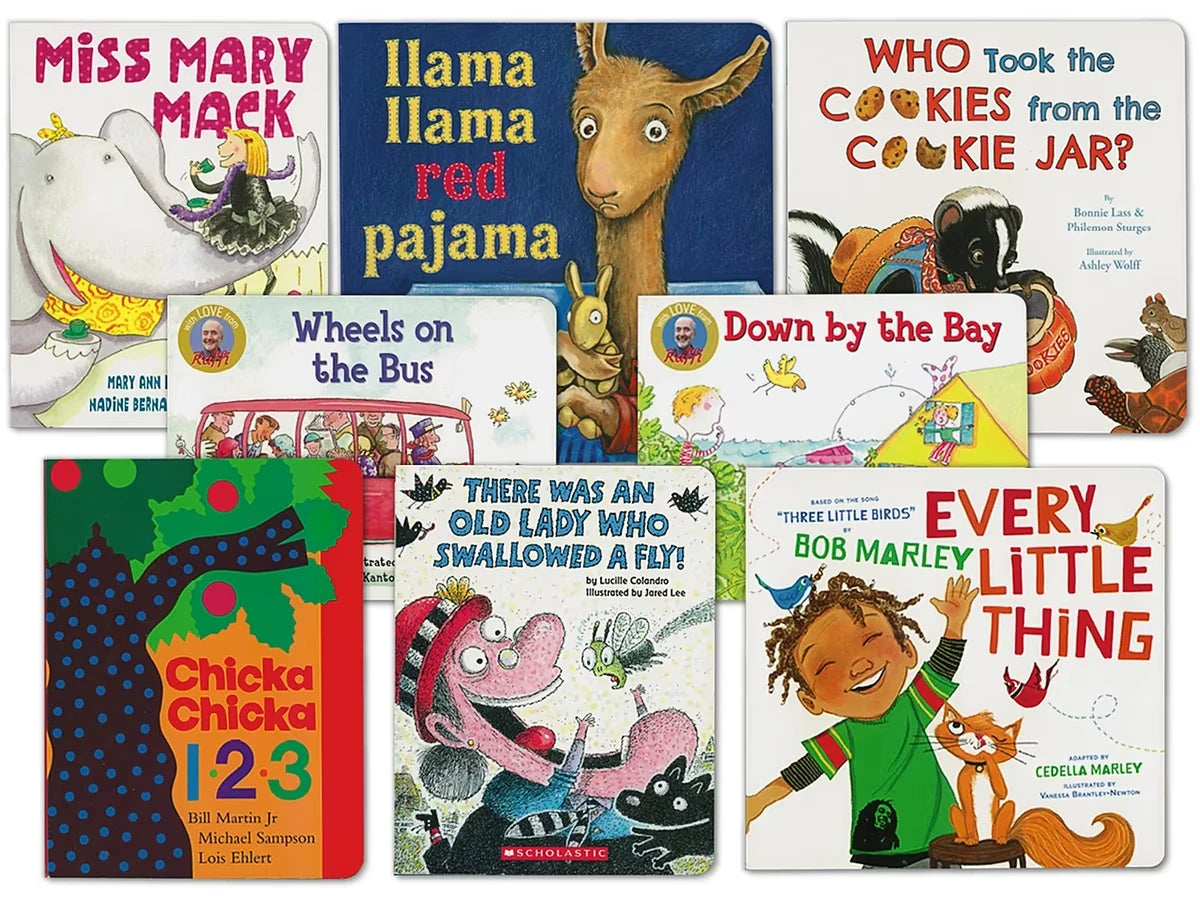 Rhythm & Rhyme Board Book Collection - US 5852