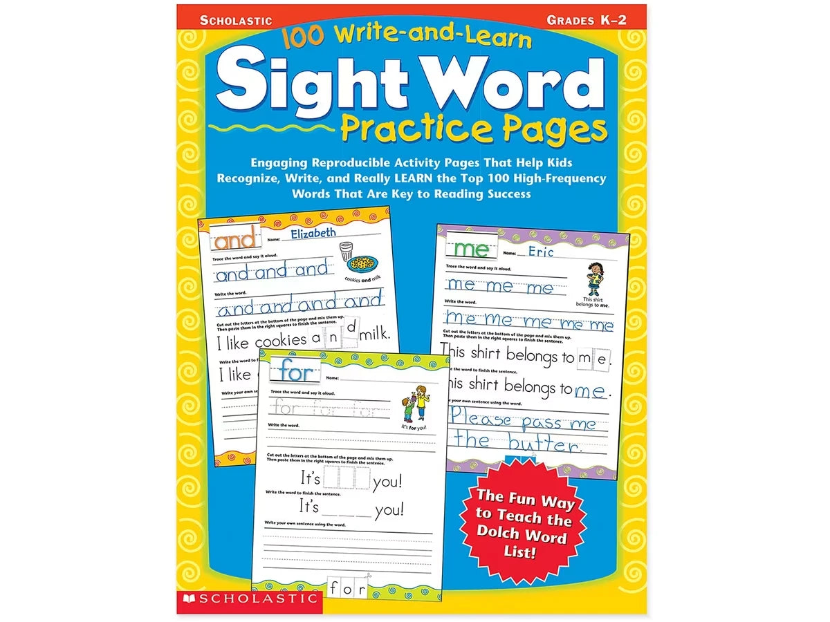 Sight-Word Writing Practice Workbook - US 6039