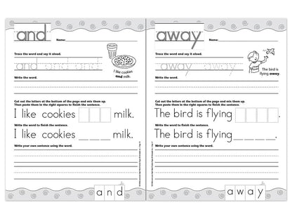 Sight-Word Writing Practice Workbook - US 6039