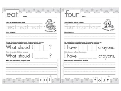 Sight-Word Writing Practice Workbook - US 6039