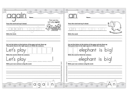Sight-Word Writing Practice Workbook - US 6039