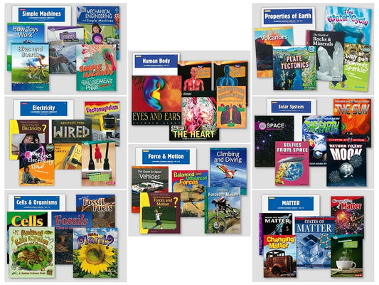 Learning Science Libraries - Gr. 4-6 - Complete Set - US 4470