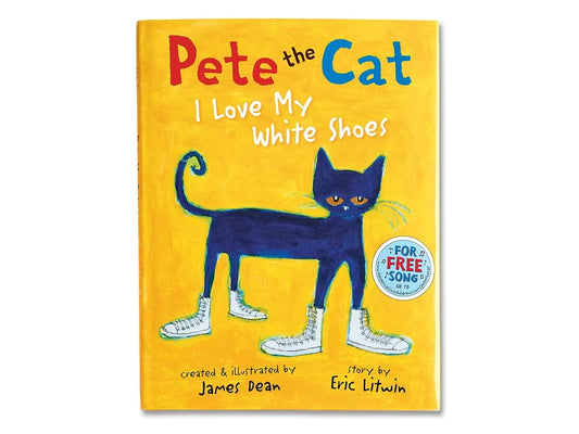 Pete the Cat®: I Love My White Shoes Hardcover Book - US 5196