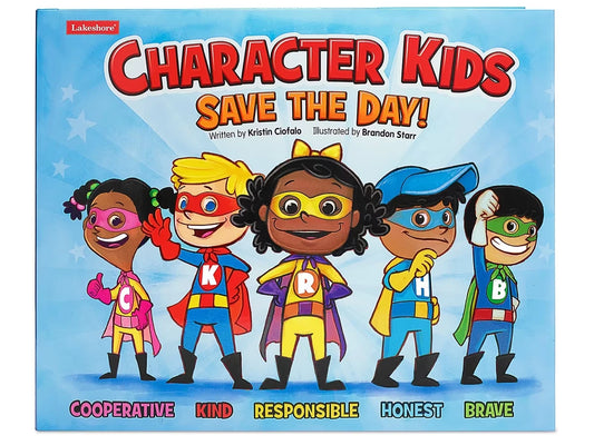 Character Kids Save the Day! Hardcover Book - US 7145