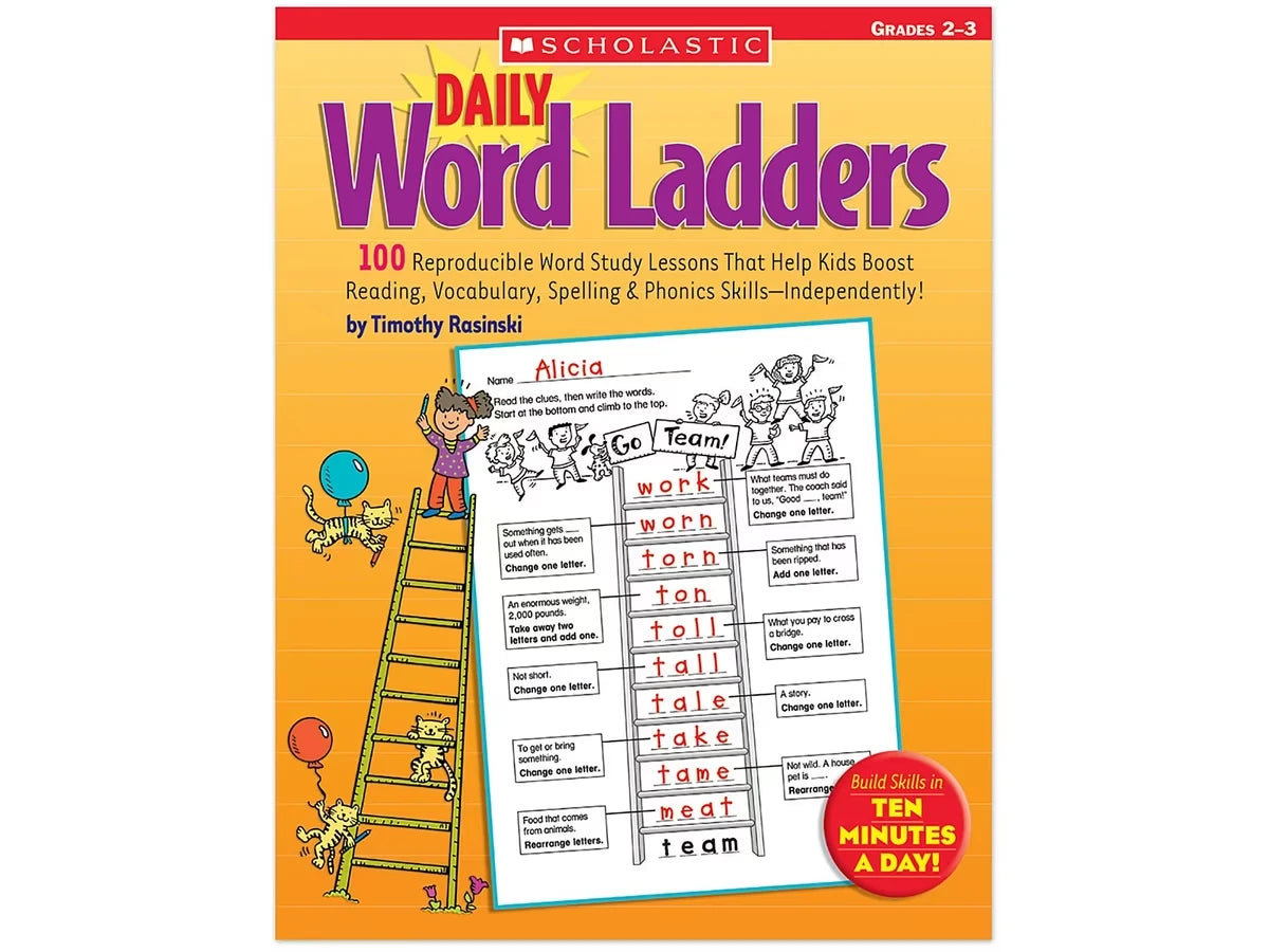 Daily Word Ladders Workbook - Gr. 2-3 - US 7362