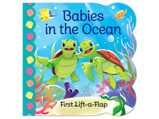 Babies in the Ocean Lift-A-Flap Board Book - US 2210