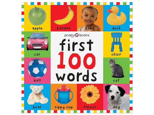 First 100 Words Board Book - US 7357