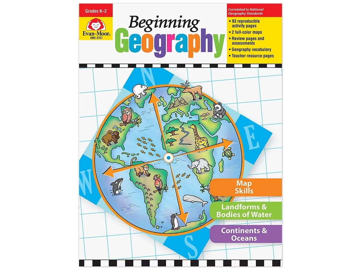 Beginning Geography Workbook - US 6519