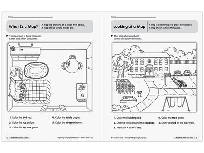 Beginning Geography Workbook - US 6519