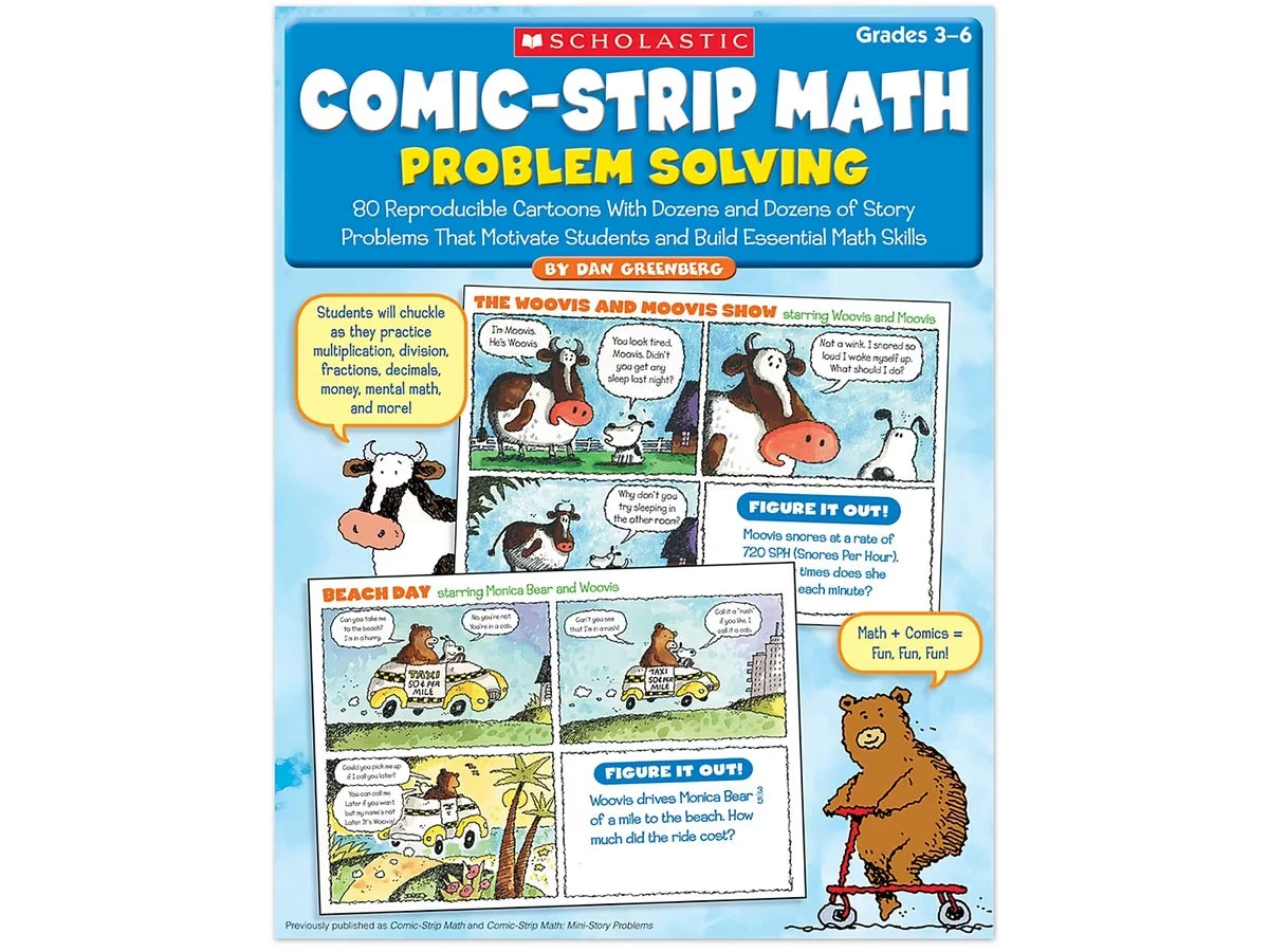 Comic-Strip Math Workbook - US 7132