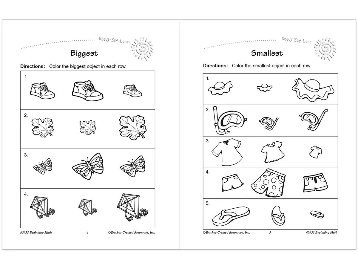 Beginning Math Workbook - US 2788