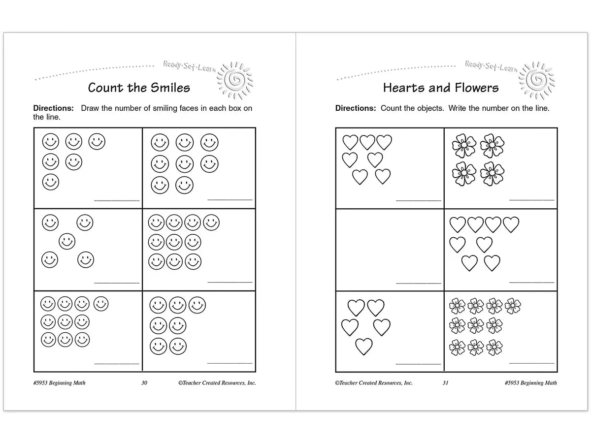 Beginning Math Workbook - US 2788