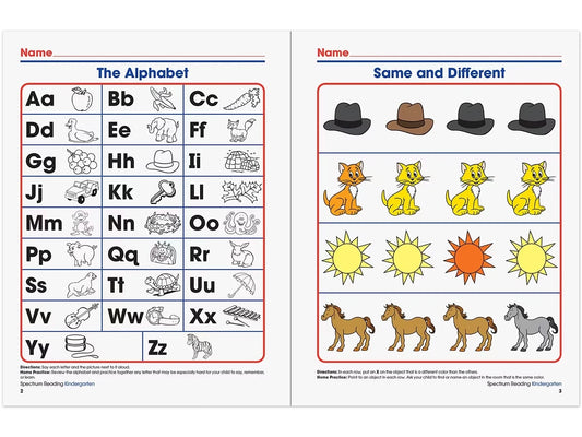 Spectrum® Reading Workbook - Kindergarten - US 7232