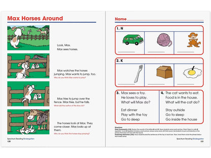 Spectrum® Reading Workbook - Kindergarten - US 7232