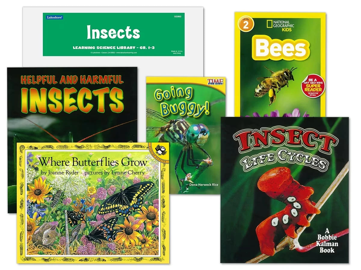 Insects Book Library - Gr. 1-3 - US 7811