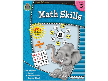 Math Skills Workbook - Gr. 3 - US 2130