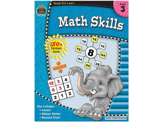 Math Skills Workbook - Gr. 3 - US 2130