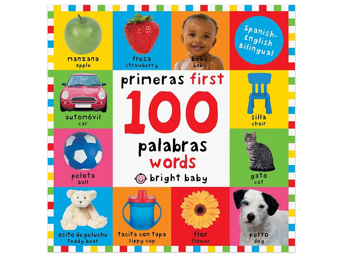 First 100 Words Bilingual Board Book - US 5370