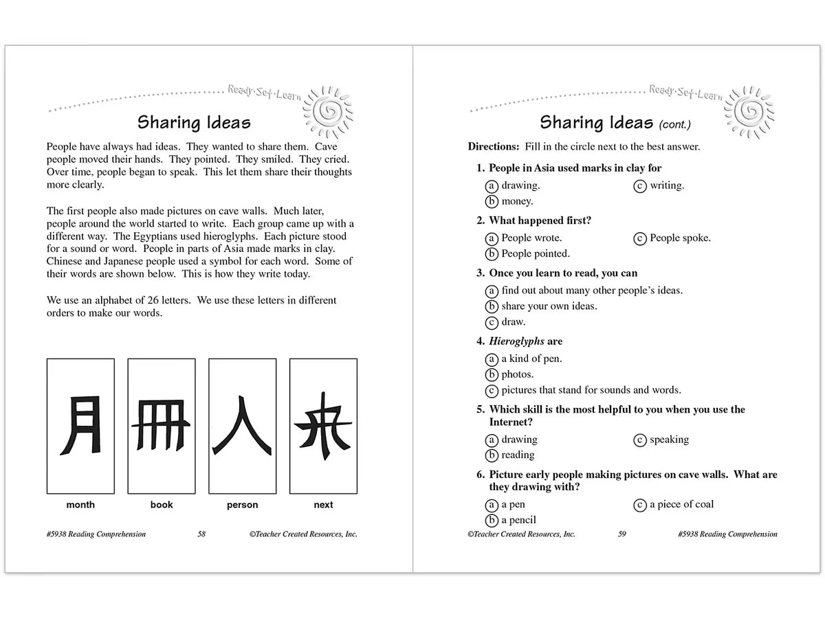 Master Reading Comprehension Workbook - Gr. 2 - US 8165