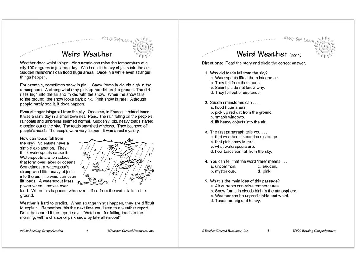 Master Reading Comprehension Workbook - Gr. 3 - US 7829