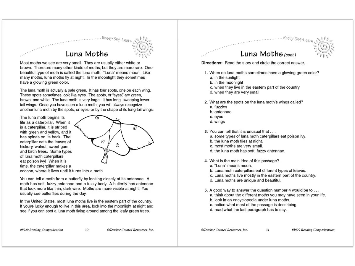 Master Reading Comprehension Workbook - Gr. 3 - US 7829