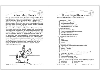 Master Reading Comprehension Workbook - Gr. 3 - US 7829