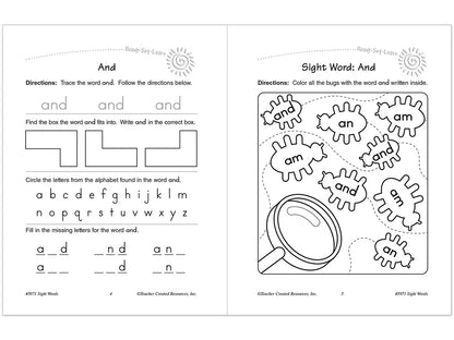 Sight-Words Workbook - US 3731