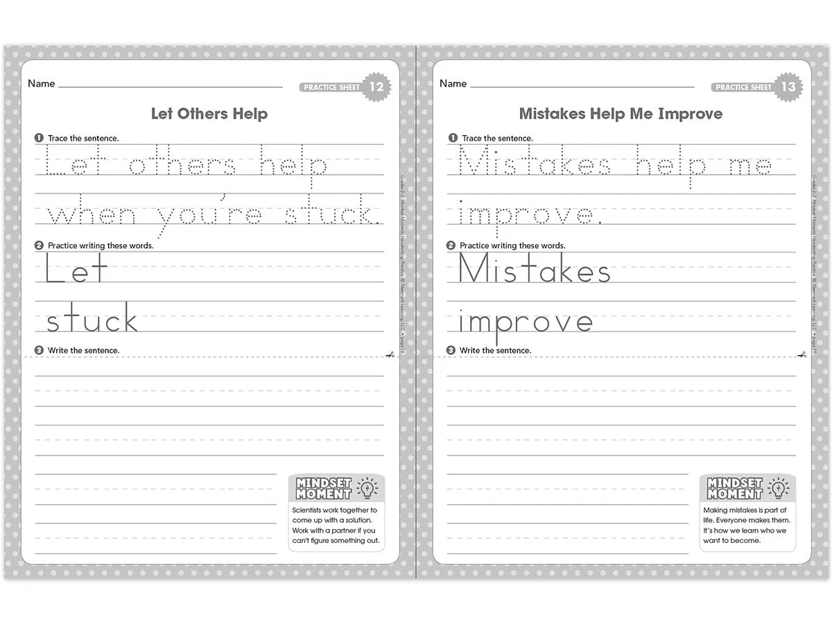 Handwriting Practice Workbook - Gr. 2-3 - US 7013
