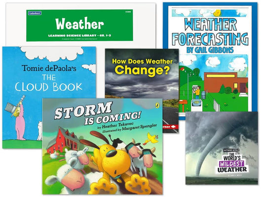 Weather Book Library - Gr. 1-3 - US 6135