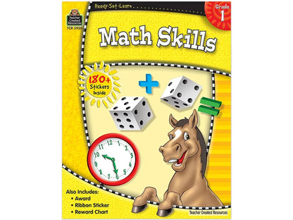 Math Skills Workbook - Gr. 1 - US 8560