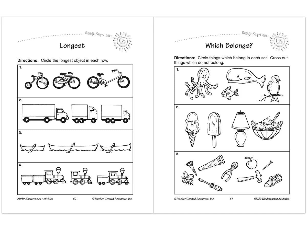 Kindergarten Workbook - US 5300