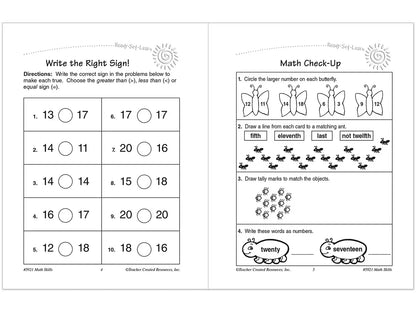 Math Skills Workbook - Gr. 2 - US 1998