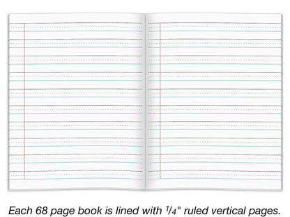 Levels 58-96 Spanish Dictation Books – Set of 10 - US 4476