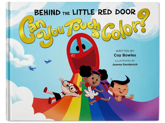 Behind the Little Red Door: Can You Touch a Color? Hardcover Book - US 4748