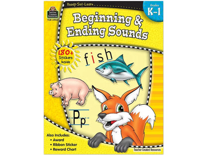 Beginning & Ending Sounds Workbook - US 9981