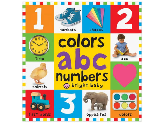 Colors, ABC & Numbers Board Book - US 6380