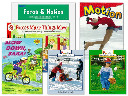 Force & Motion Book Library - Gr. 1-3 - US 9834