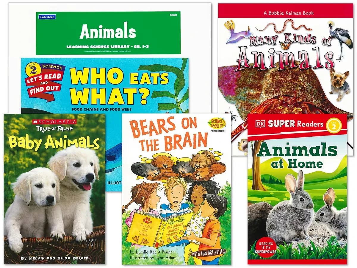 Animals Book Library - Gr. 1-3 - US 8939