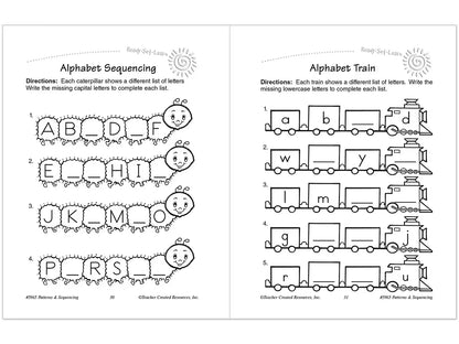 Patterns & Sequencing Workbook - US 2917