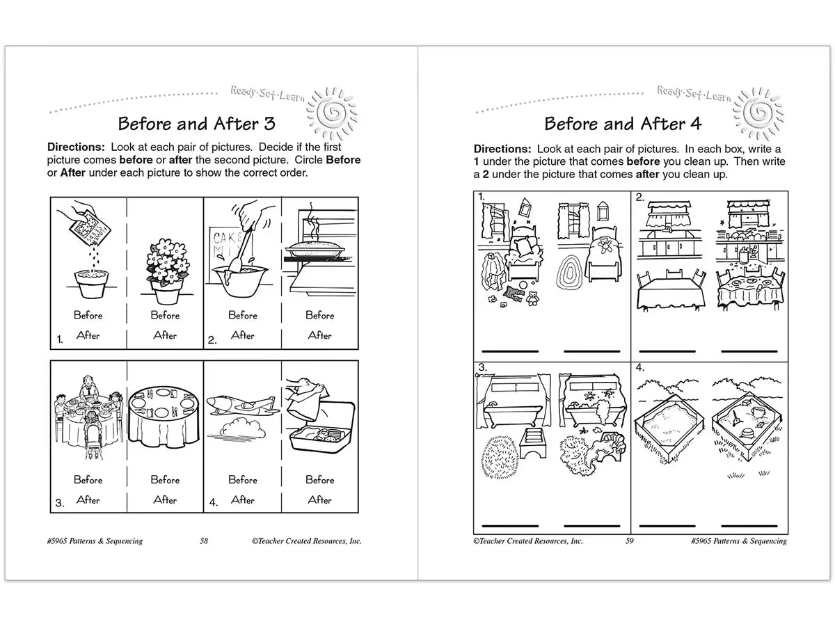 Patterns & Sequencing Workbook - US 2917