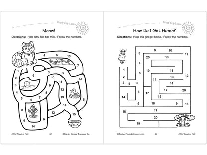 Numbers 1-20 Workbook - US 7390