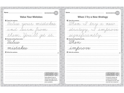 Cursive Writing Practice Workbook - Gr. 3 - US 3608