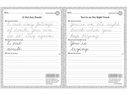 Cursive Writing Practice Workbook - Gr. 3 - US 3608