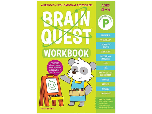 Brain Quest Workbook - Pre-K - US 9825