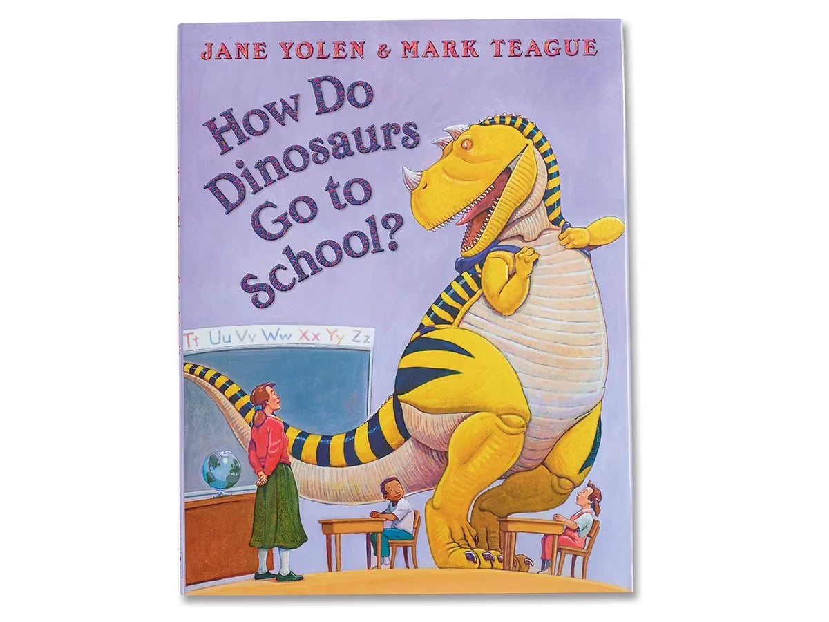 How Do Dinosaurs Go to School? Hardcover Book - US 8989