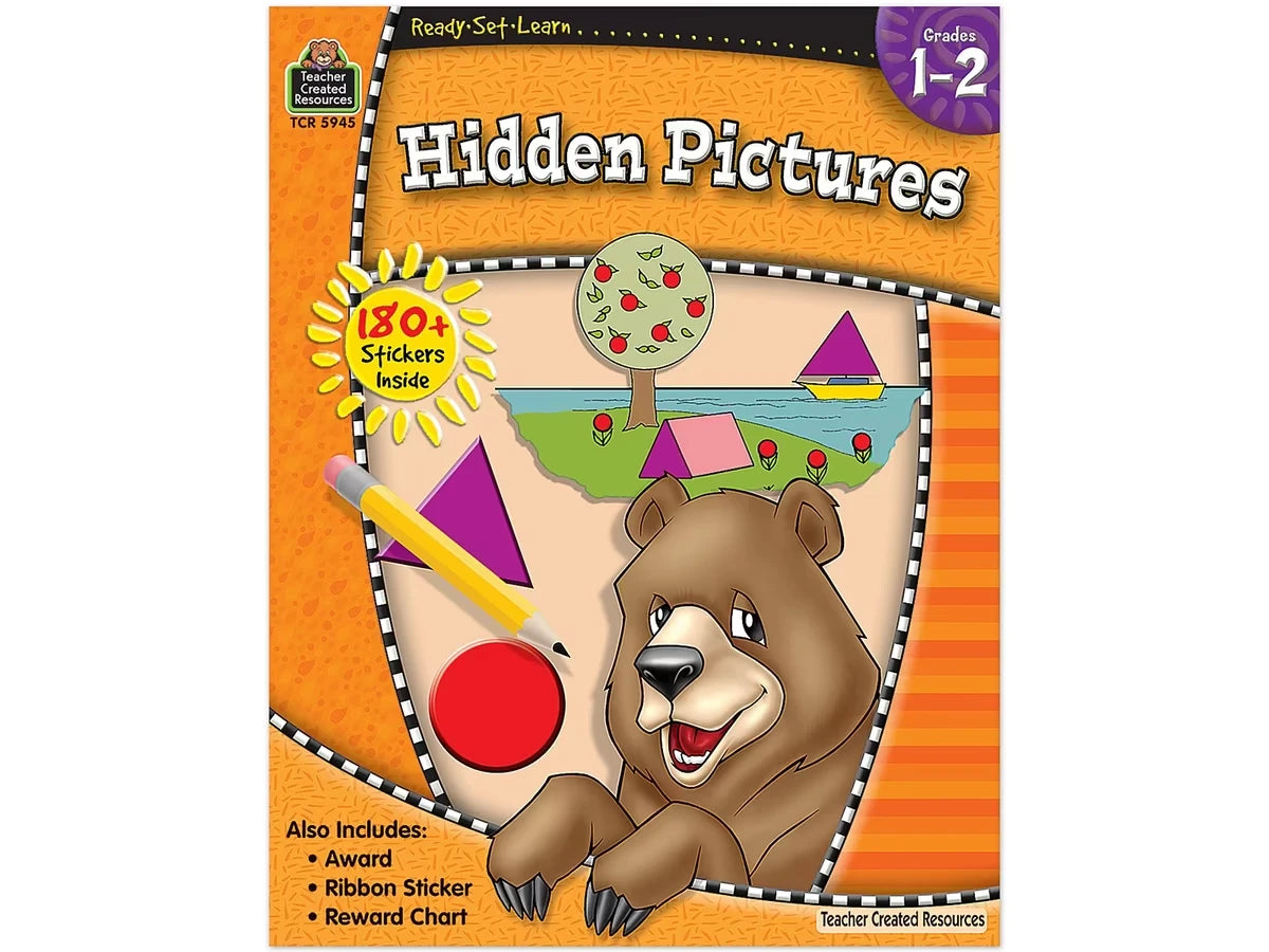 Hidden Pictures Workbook - Gr. 1-2 - US 1332